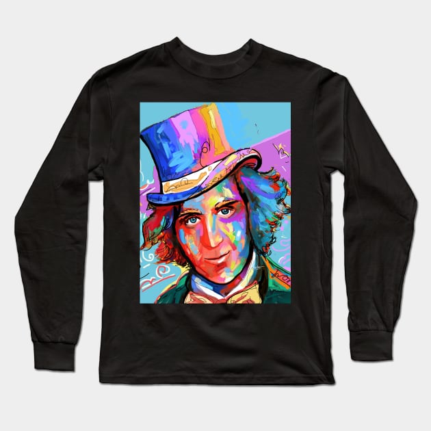 wonka Long Sleeve T-Shirt by mailsoncello